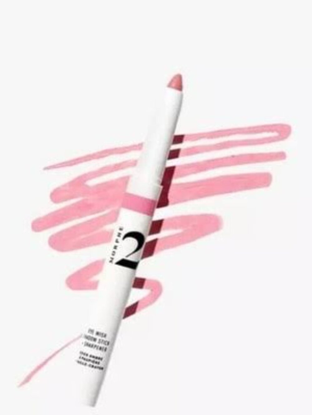 NEW *VAULTED*  Morphe 2 Eye Wash Shadow Stick + sharpener in Bubblegum